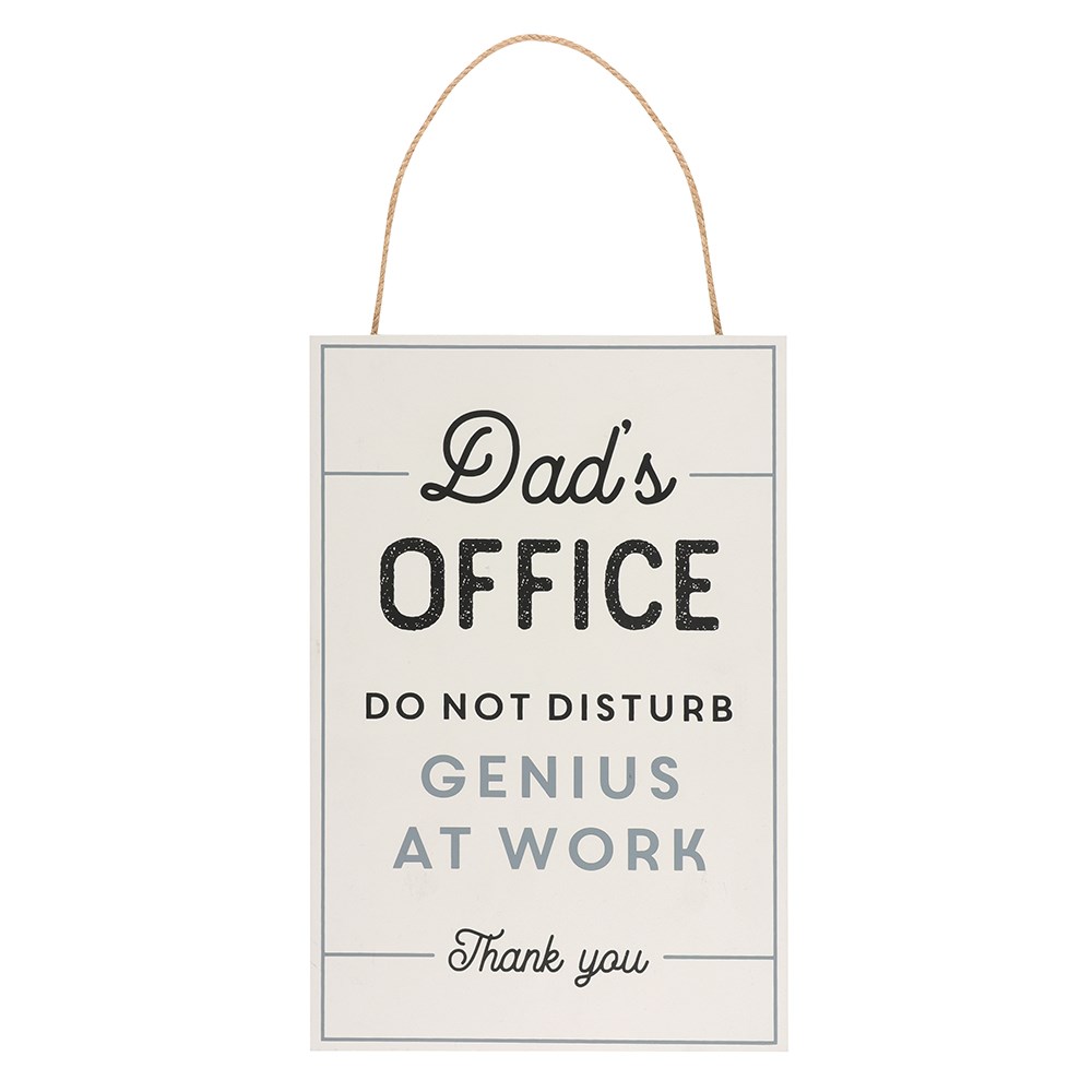 Dad's Office sign